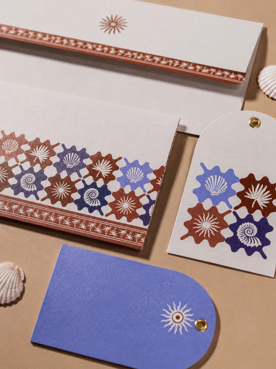 Coastal Escape gift set — studio concept