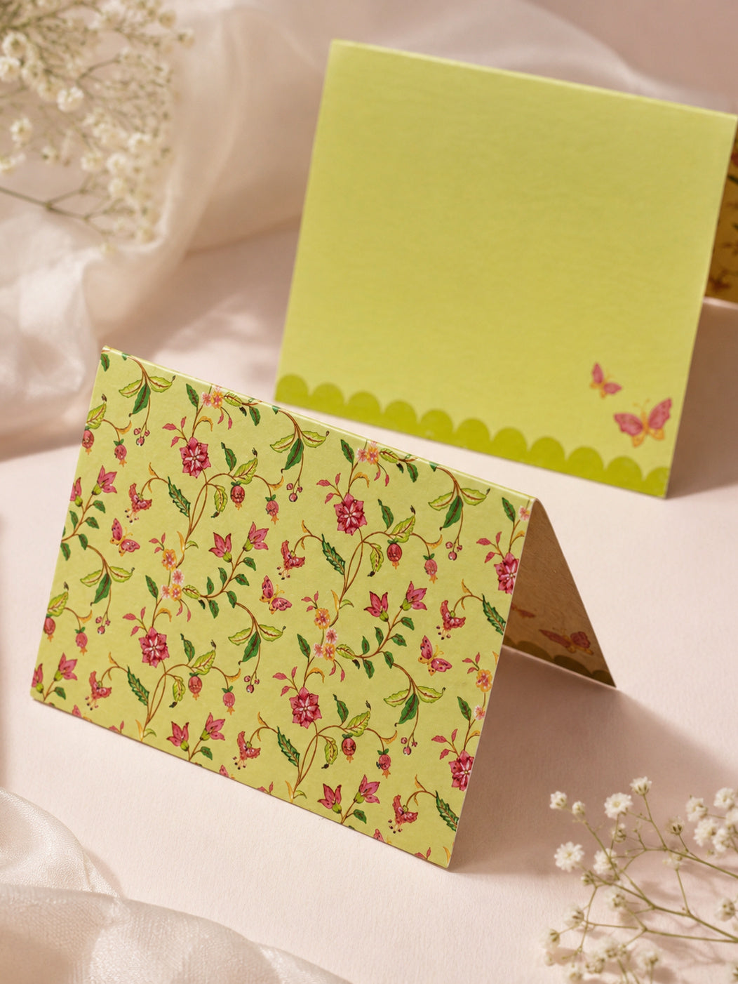 Summer Bloom fold cards — studio concept