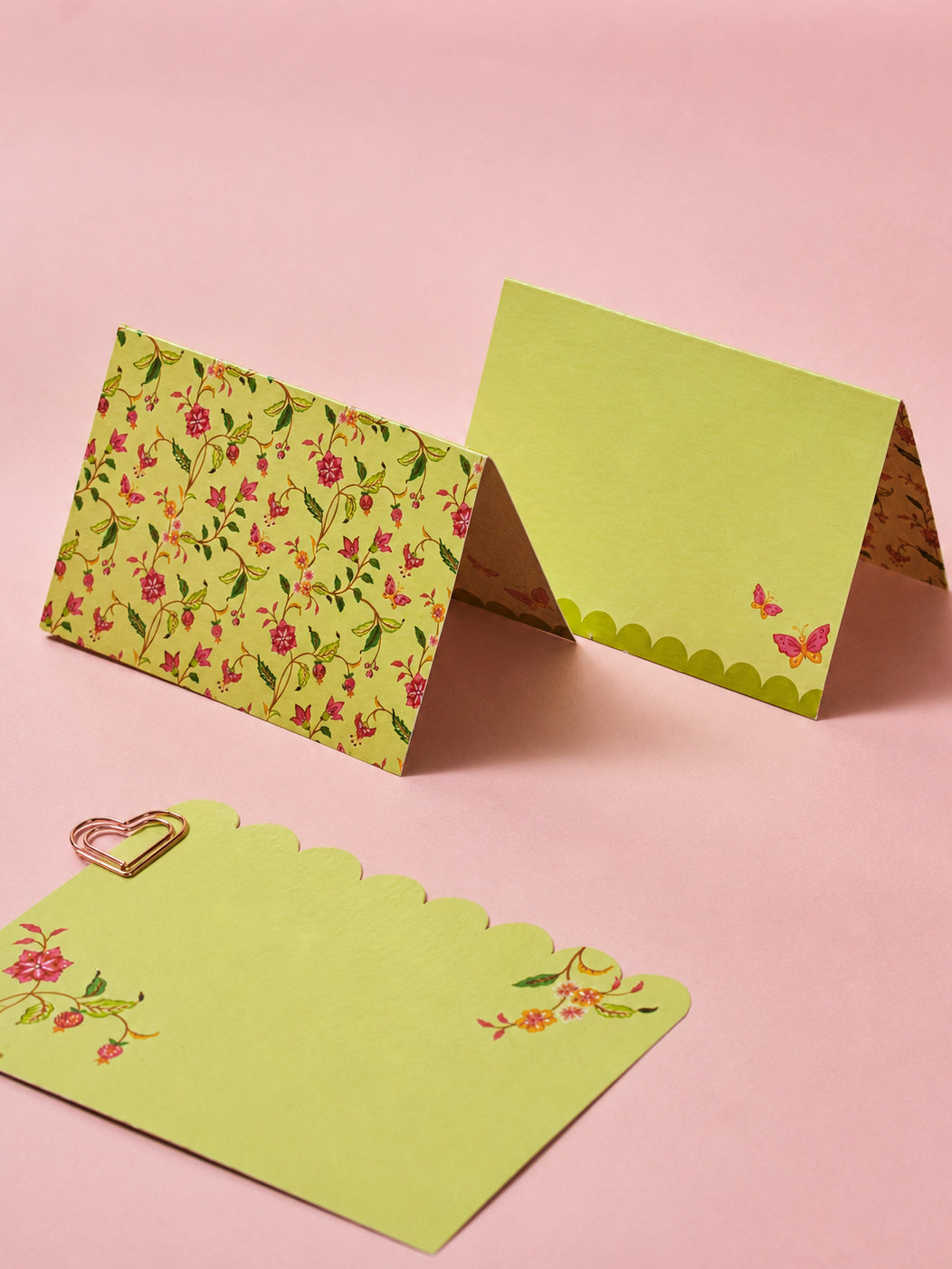Summer Bloom fold cards — studio concept
