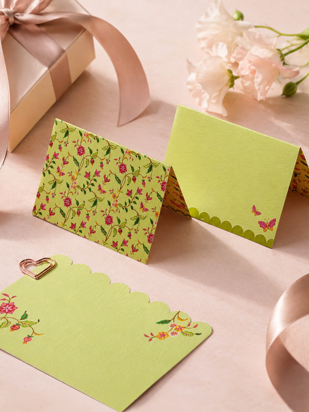 Summer Bloom fold cards — studio concept